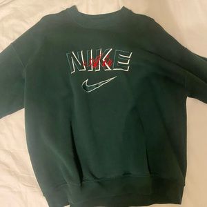 Green Nike Air Hoodie